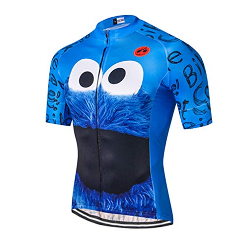 2020 Men's Blue Cycling Jersey, X-Large