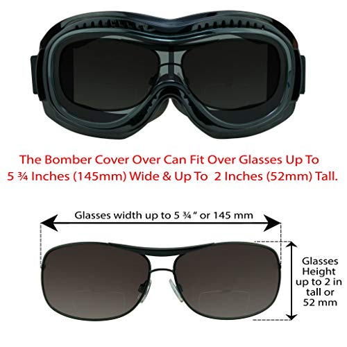 Fit-Over Cycling Goggles for Eye Glasses