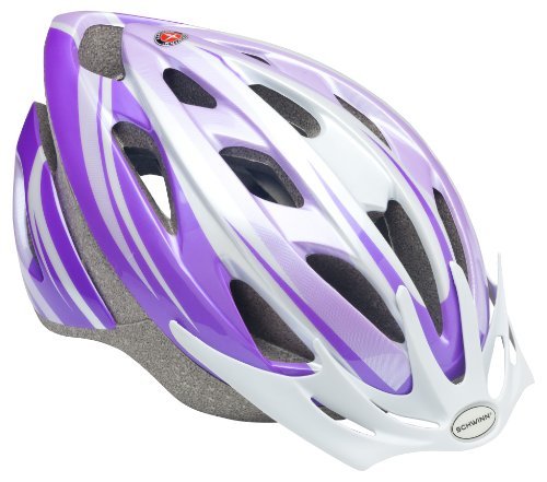 Schwinn Thrasher Youth Bike Helmet - Purple/White