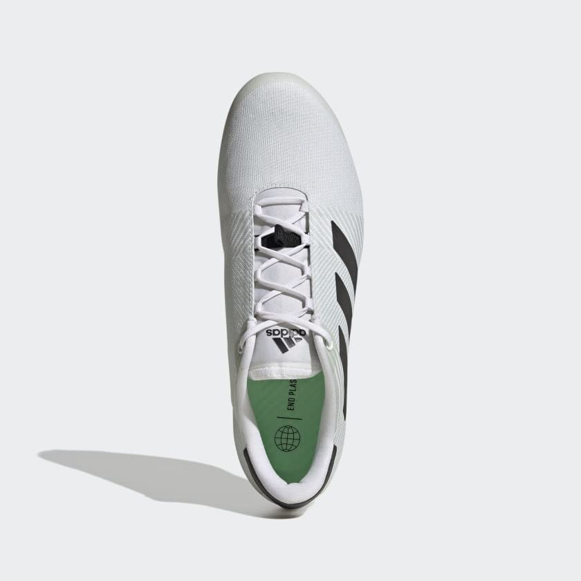 Adidas Men's White Road Cycling Shoes, Size 9.5
