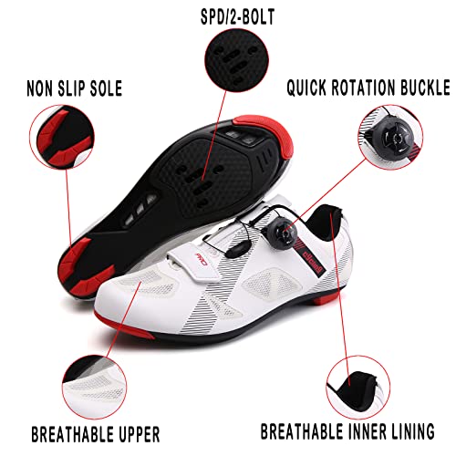 Men's Premium Cycling Shoes with Cleats