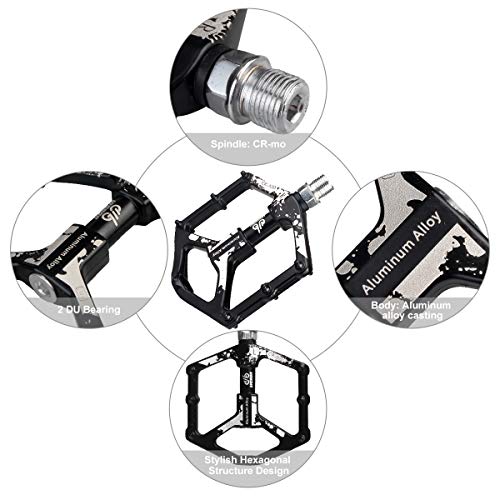 Lightweight LYCAON Bike Pedals for MTB BMX