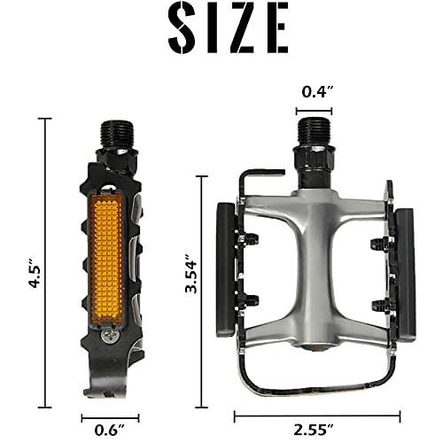 Aluminum Non-Slip MTB Bike Pedals
