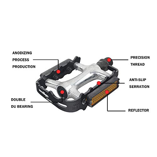 Aluminum Non-Slip MTB Bike Pedals