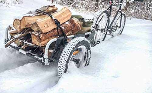 Aluminum Cargo Bike Trailer - Burley Flatbed