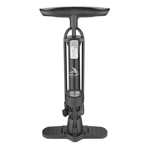 High Pressure Bike Tire Pump with Gauge
