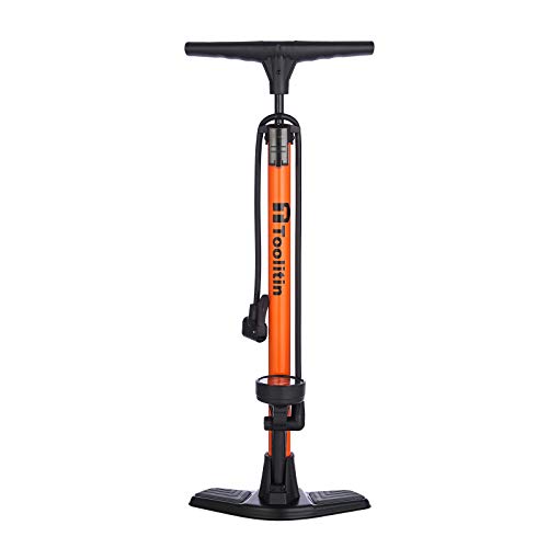 High pressure bike pump for all rides