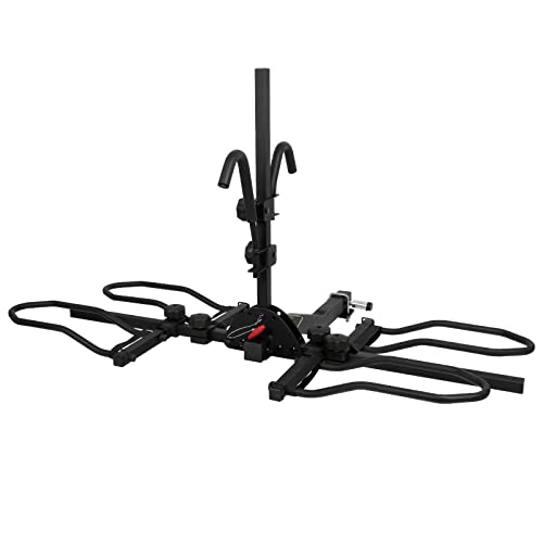 Wobble-Free Smart Tilting Hitch Bike Rack