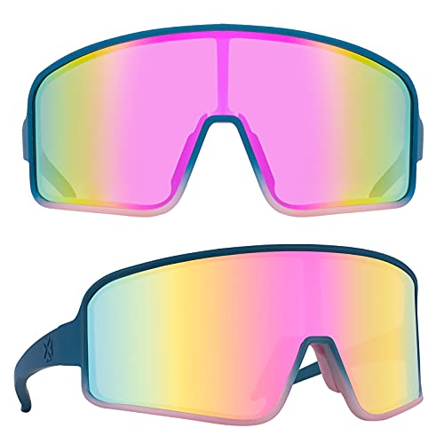 MAXJULI Cycling Sunglasses - UV400 Polarized Lens