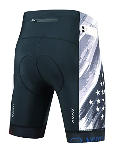 Northhill Men's Bike Shorts with 4D Padding
