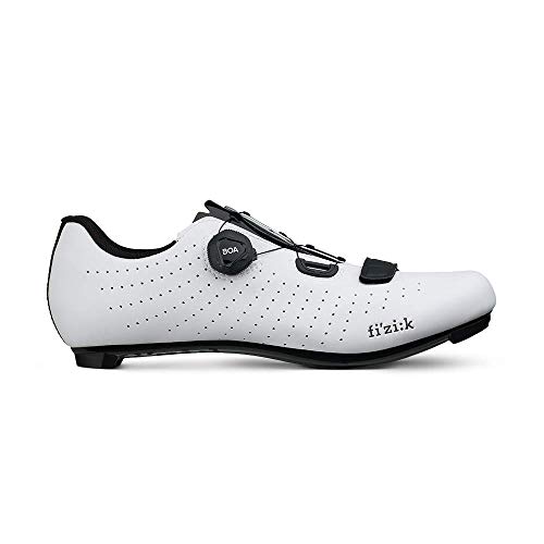 Fizik Men's Overcurve Cycling Shoes, White/Black