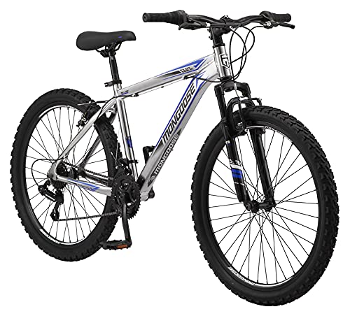 Mongoose Men's Mountain Bike, 26" Wheels, 21 Speeds