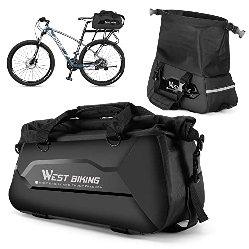 Water-Resistant Bike Panniers with 24L Capacity