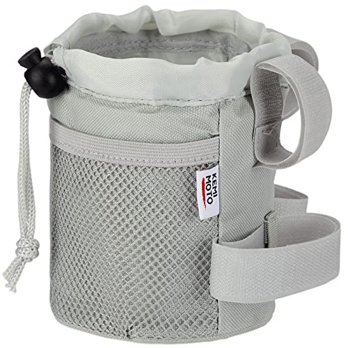 Bike cup holder with phone bag and pockets