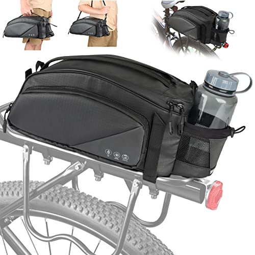 12L Waterproof Bike Trunk with Cup Holder