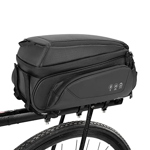Double Deck Waterproof Bike Rear Rack Bag
