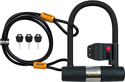 Sigtuna Heavy Duty Bike U-Lock with Cable & Mount