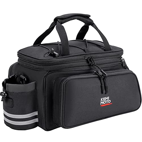 20L Bicycle Trunk Bag with Rain Cover
