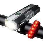 IPSXP USB Rechargeable Bike Headlight 3000 Lumens