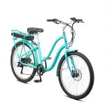 Schwinn Hybrid Electric Cruiser Bike, Mint Green