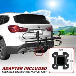 BV Tray-Style Hitch Mount Bike Rack (2 Bikes)