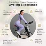 Women's Tommaso Pista Indoor Cycling Shoes - White