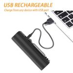 Bike Light Set USB Rechargeable, 4000 Lumen