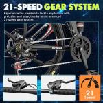26-Inch Full Suspension Mountain Bike - 21 Speed