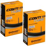 Continental Cross 28" 700x32-47c Inner Tubes - 42mm Presta Valve (Pack of 2 Tubes)