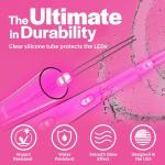 Pink WheelBrightz Bike Lights for Girls