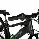 Hyper Electric Mountain Bike, 29 In. Wheels, Black