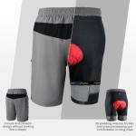 Sportneer Men's MTB Shorts with 3D Padding
