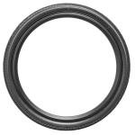 2 Pack 24" Bike Tires 24"x1.75"/ 47-507 Plus 2 Pack 24" Bike Tubes 24x1.50/1.75 AV 33mm Valve Compatible with 24 x 1.75 Bike Tire and Tubes (Black)