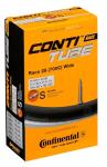 Continental Race 28" Wide 700x25-32c Inner Tubes - 42mm Presta Valve (Pack of 2 w/Conti Sticker)
