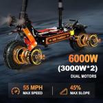 ZonDoo ZO01 Plus Electric Scooter: High Performance, Off-Road