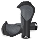 CyclingDeal Mountain Bike Bicycle Handlebar Grips - with Specialized Ergonomic & Anti-Slip Design for MTB & Hybrid Bikes - 1 Pair of Soft Gel Grips