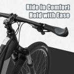 CyclingDeal Mountain Bike Bicycle Handlebar Grips - with Specialized Ergonomic & Anti-Slip Design for MTB & Hybrid Bikes - 1 Pair of Soft Gel Grips