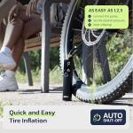 Electric Bike Pump with Auto Shut-Off