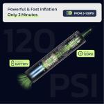 Electric Bike Pump with Auto Shut-Off