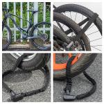 Heavy Duty Bike Chain Lock with Keys
