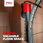 Swivel Bike Wall Hanger for Storage - Vertical Mount