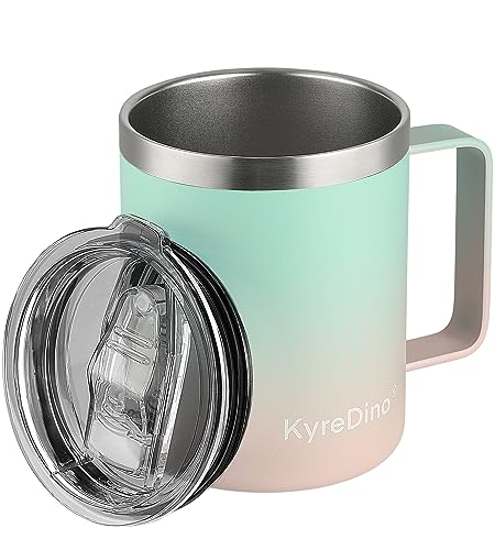 12 oz Stainless Steel Coffee Mug with Lid