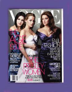 Vogue August 2004: The Presley Women Feature