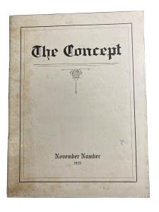 The Concept Magazine, November 1935 Edition