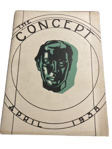 The Concept Magazine April 1938 from Converse College