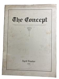 The Concept Magazine, April 1936 - Converse College