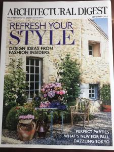 Architectural Digest September 2015: Refresh Your Style