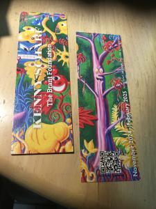 Kenny Scharf Juicy Jungle Art Bookmark/Flyer