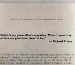 Richard Prince Bettie Kline Purple Pocket Book 2012