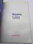 Jeff Koons Tulips Auction Catalog from Christie’s